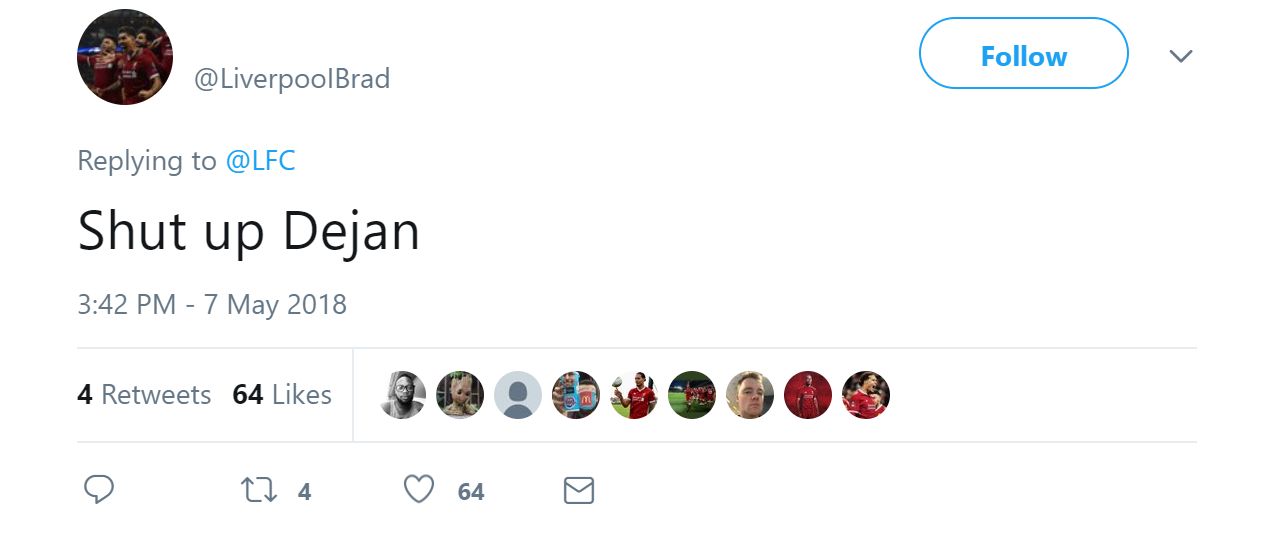 Reactions Lovren interview