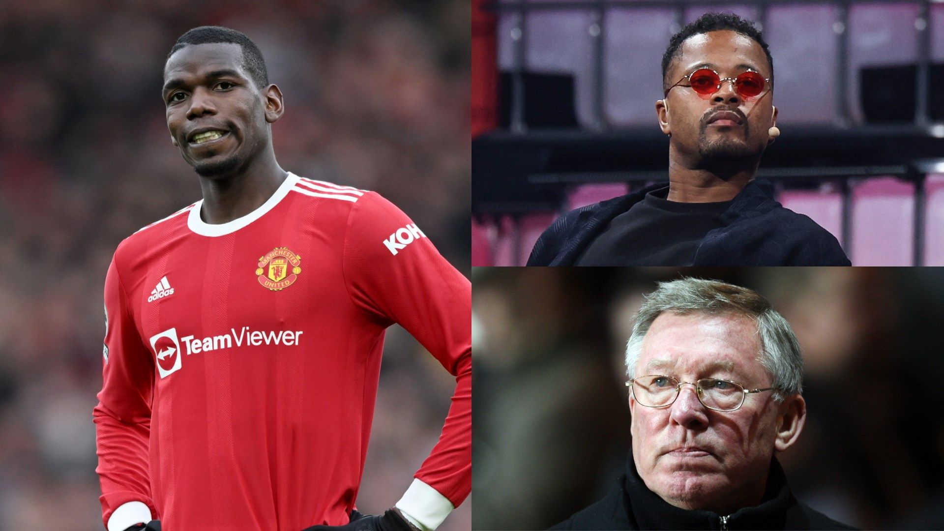 Paul Pogba Evra Ferguson Man Utd