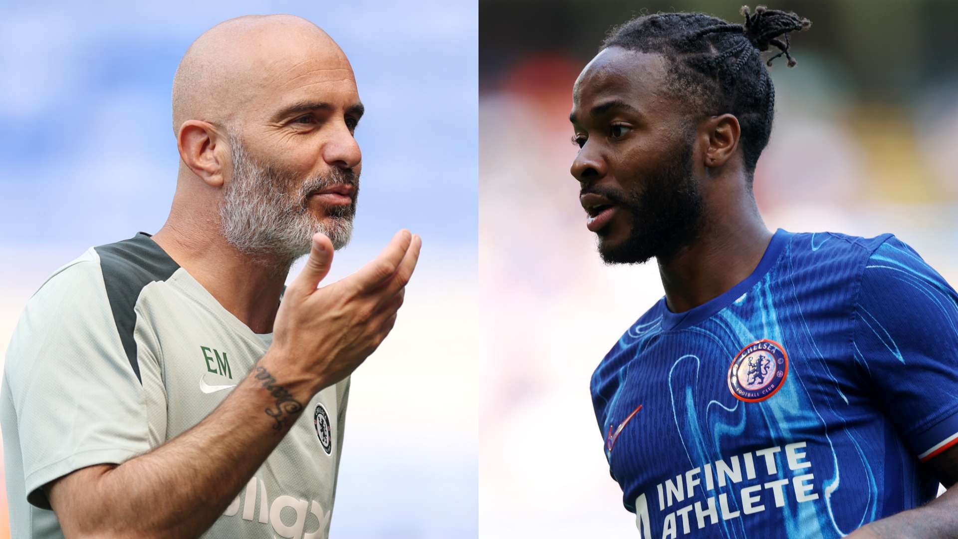 Enzo Maresca Raheem Sterling Chelsea