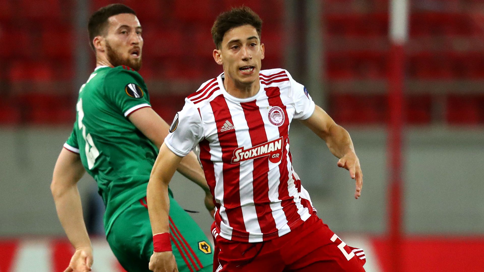 Kostas Tsimikas Olympiacos Liverpool Matt Doherty Wolves