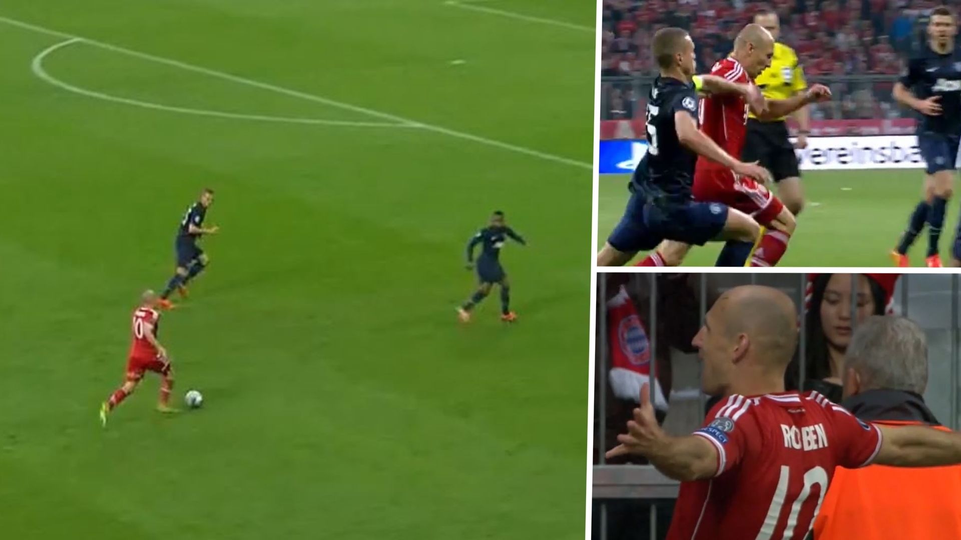 Robben Goal Bayern Manchester United