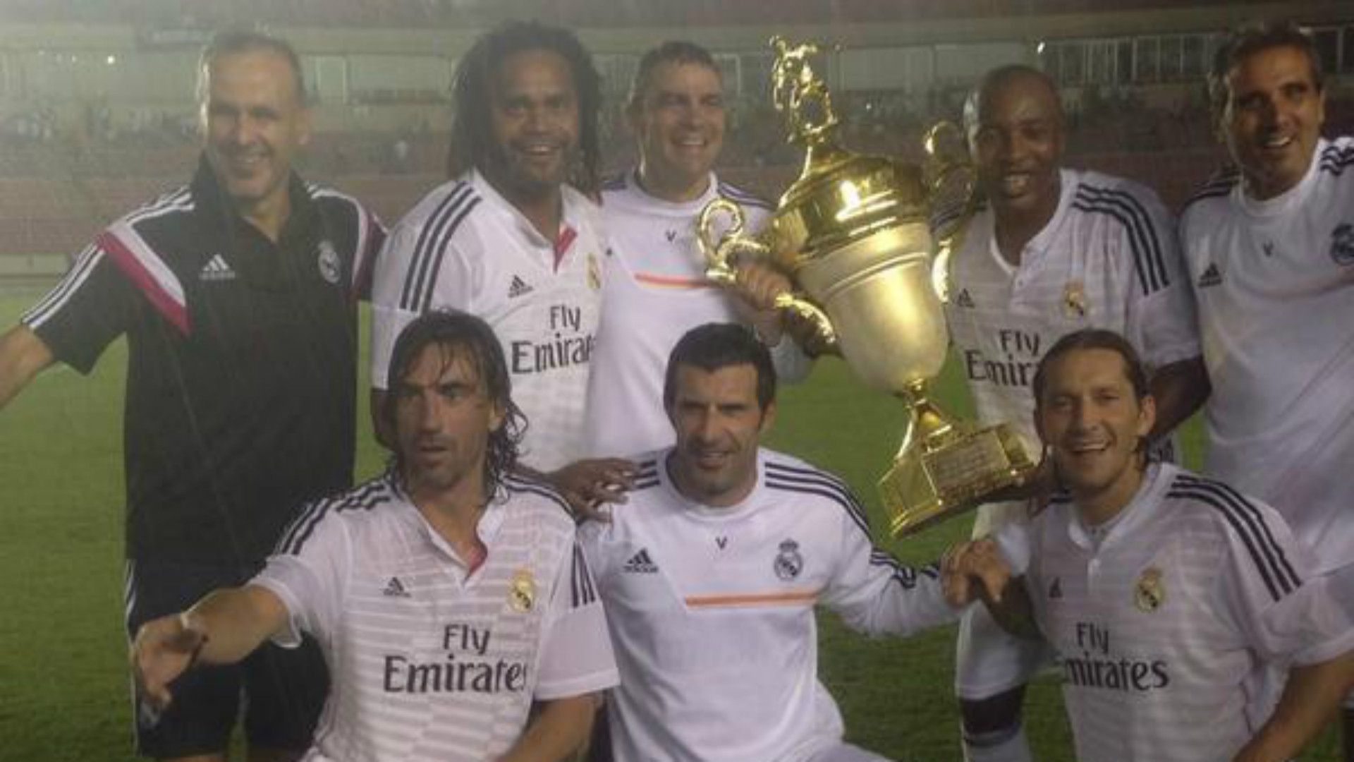 Edwin Congo - Copa de las Leyendas2014 Real Madrid 1 Barcelona