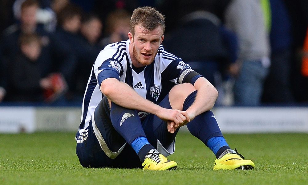 Chris Brunt West Bromwich Premier League 04122014