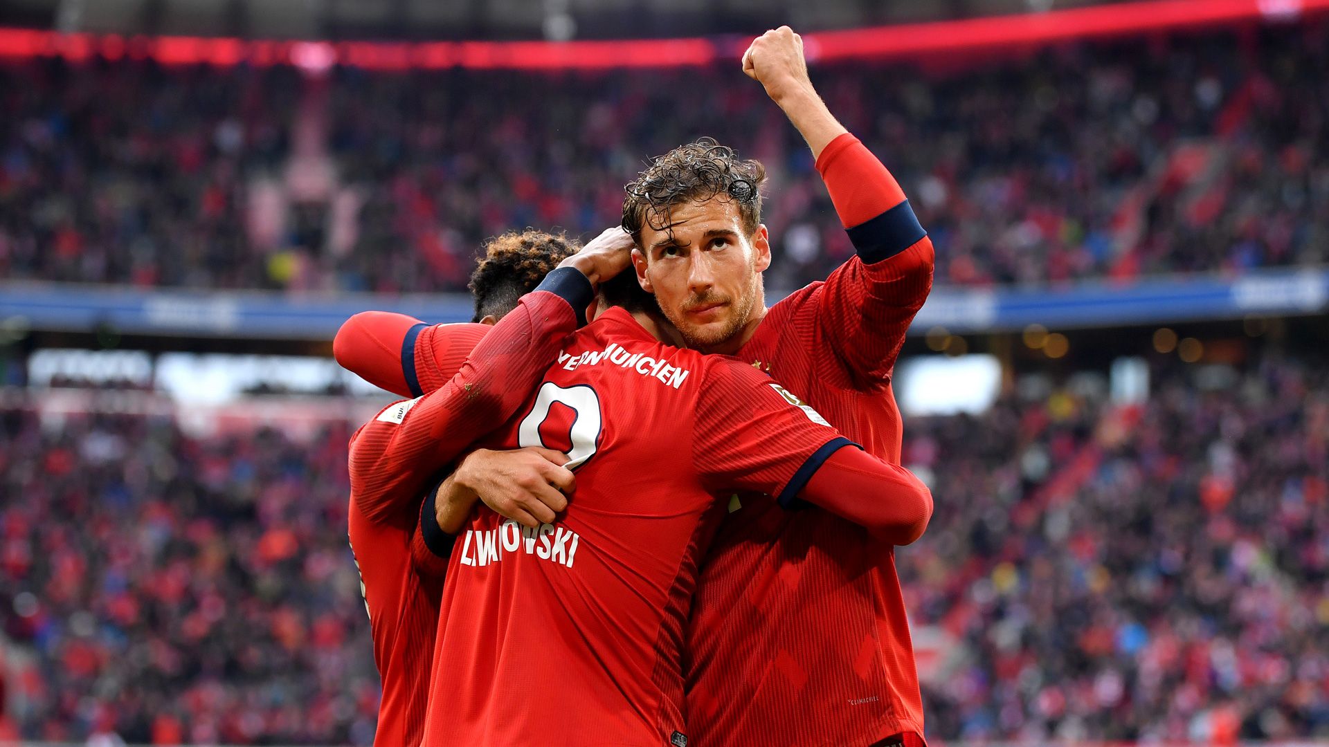 Goretzka Lewandowski Bayern 0519