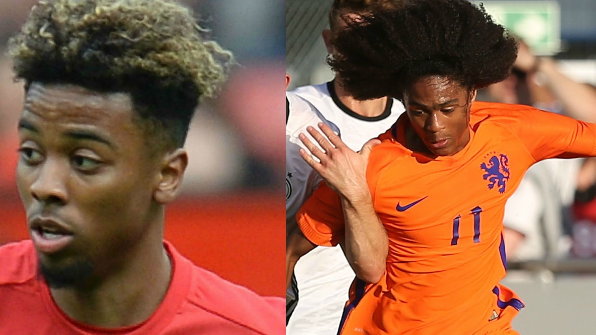 Angel Gomes Tahith Chong Manchester United