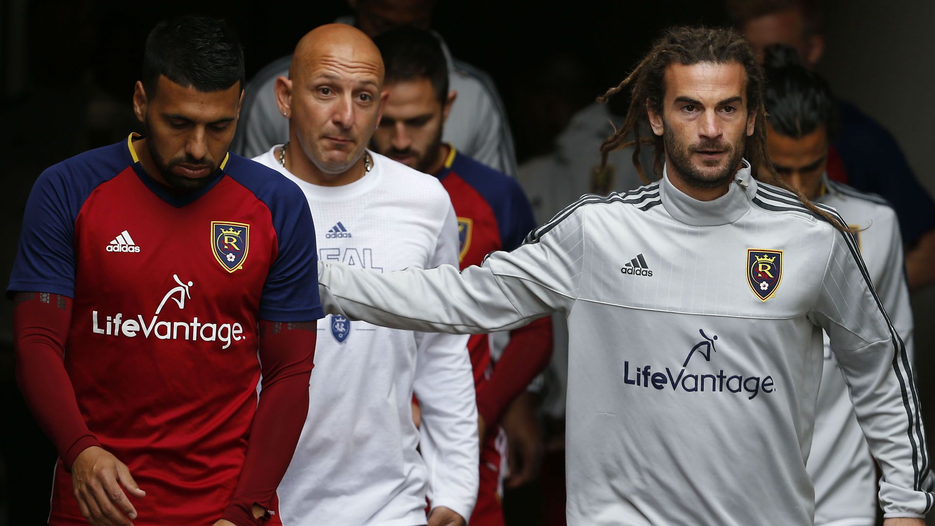 Javier Morales Kyle Beckerman Real Salt Lake MLS