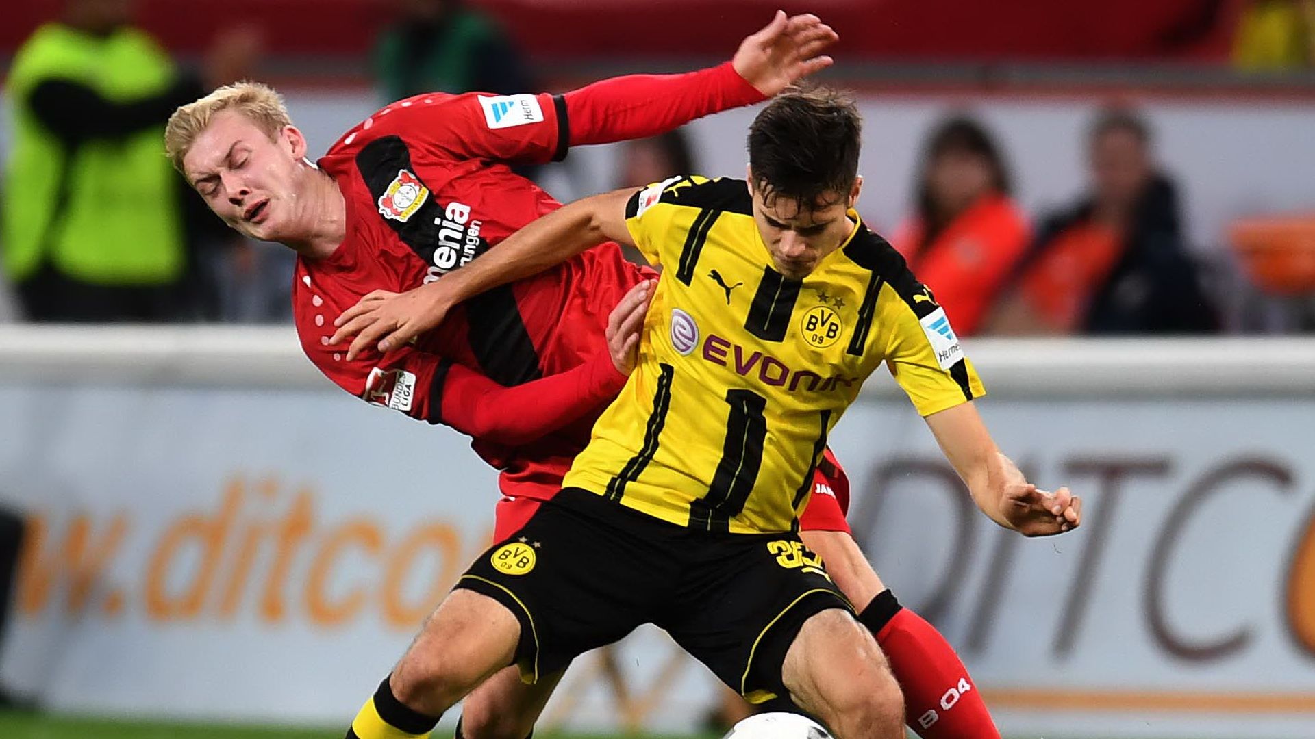 Julian Brandt & Julian Weigl - Bayer Leverkusen vs Borussia Dortmund