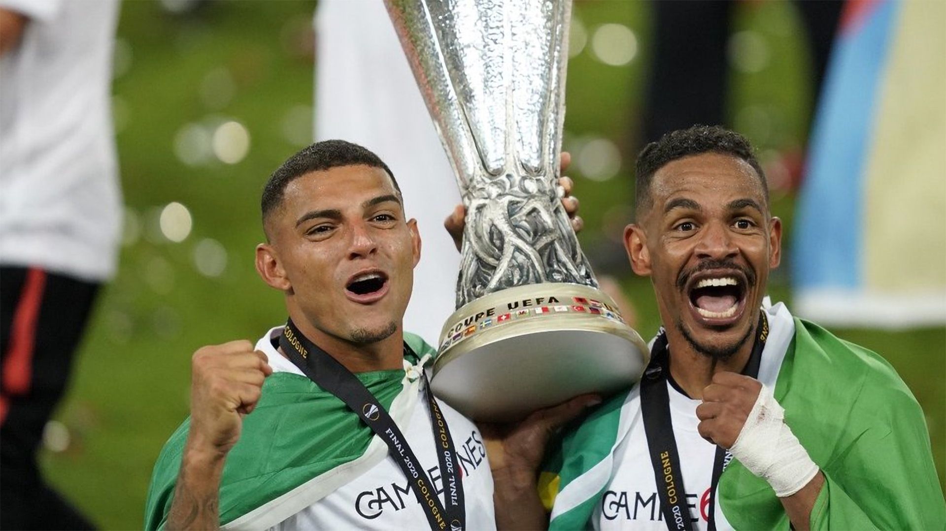 Diego Carlos Fernando Reges campeões Sevilla Inter Milan Europa League 21082020