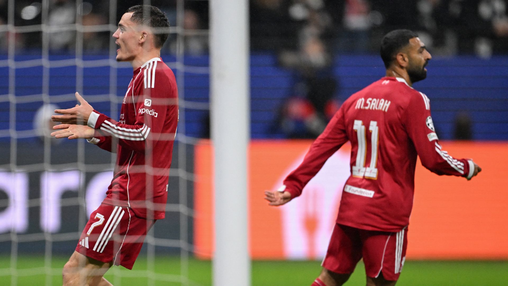 Florian Wirtz Mohamed Salah Liverpool Eintracht Frankfurt 2025-26