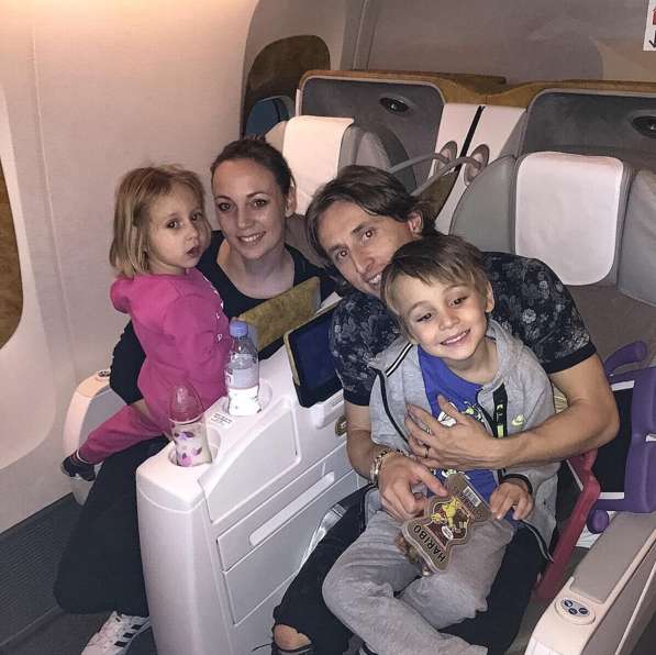 Luka Modrić family
