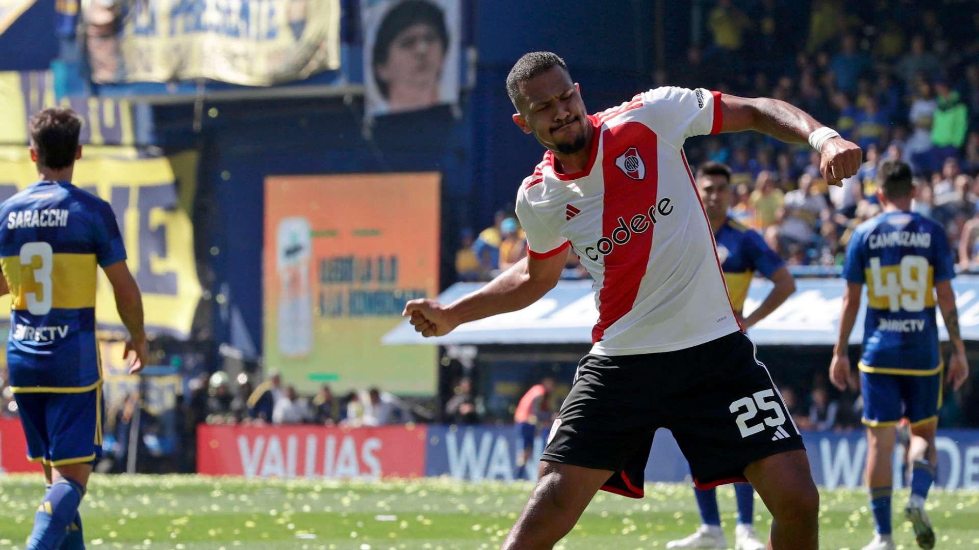 Salomon Rondon Boca River Copa de la Liga 01102023