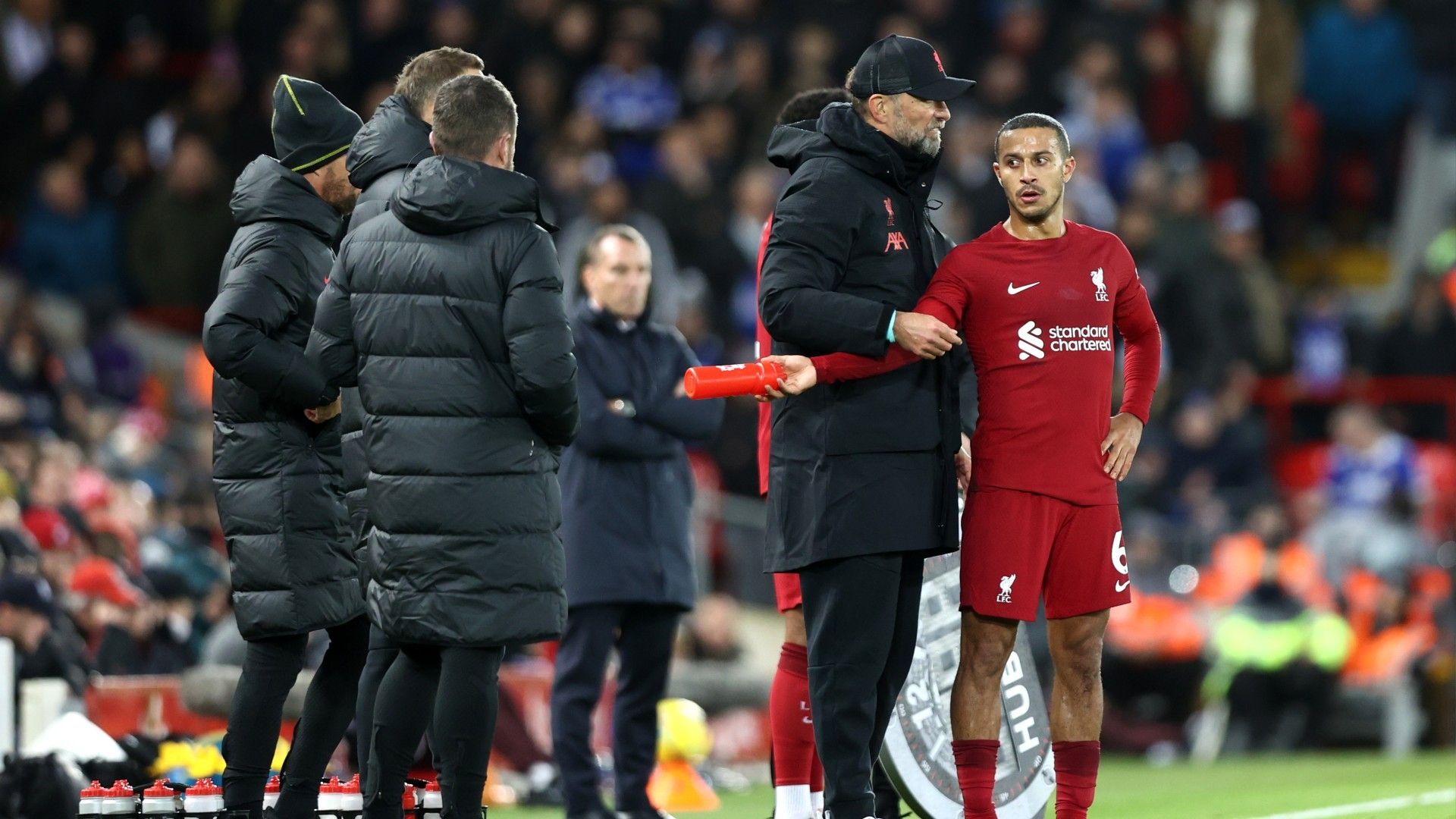 Klopp Thiago Liverpool 2022-23