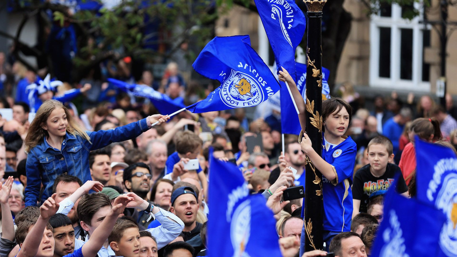 Leicester City fans