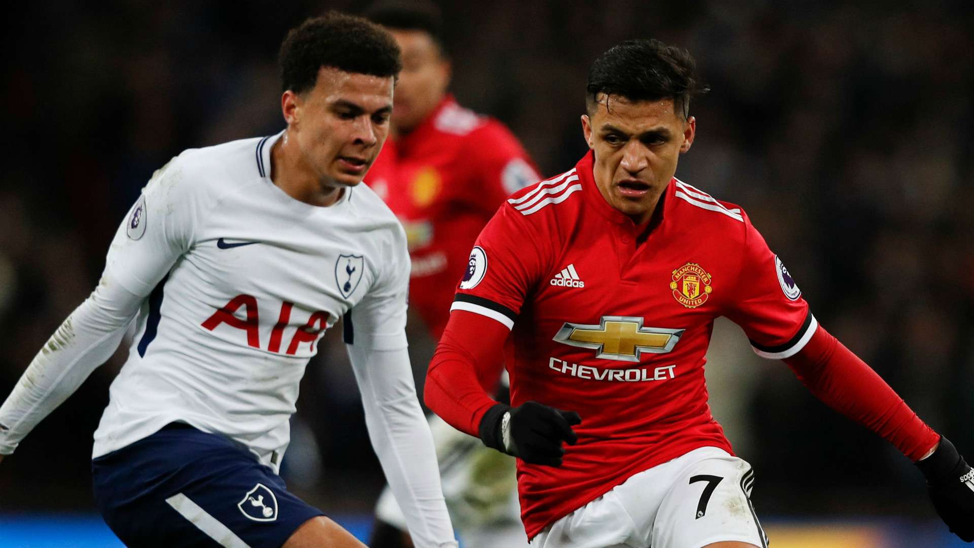 Dele Alli Alexis Sanchez Tottenham Manchester United