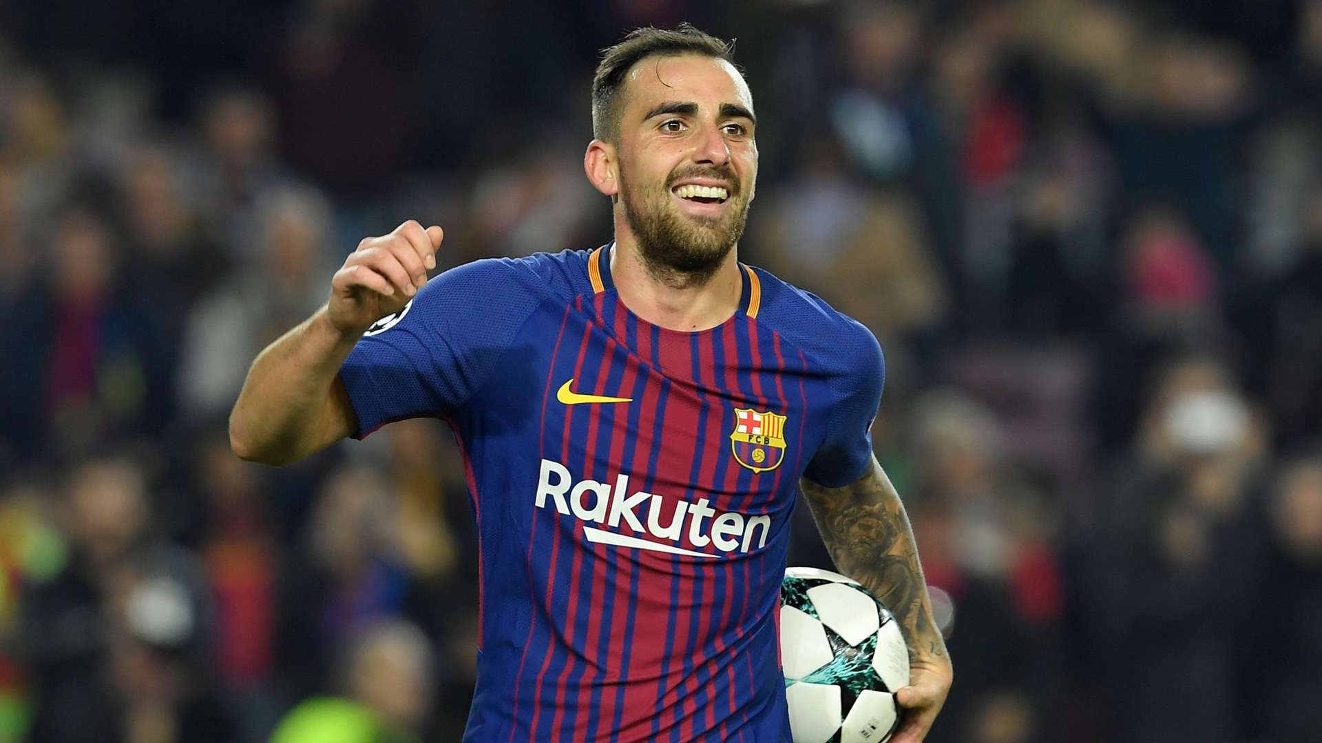 Paco Alcacer FC Barcelona 05122017