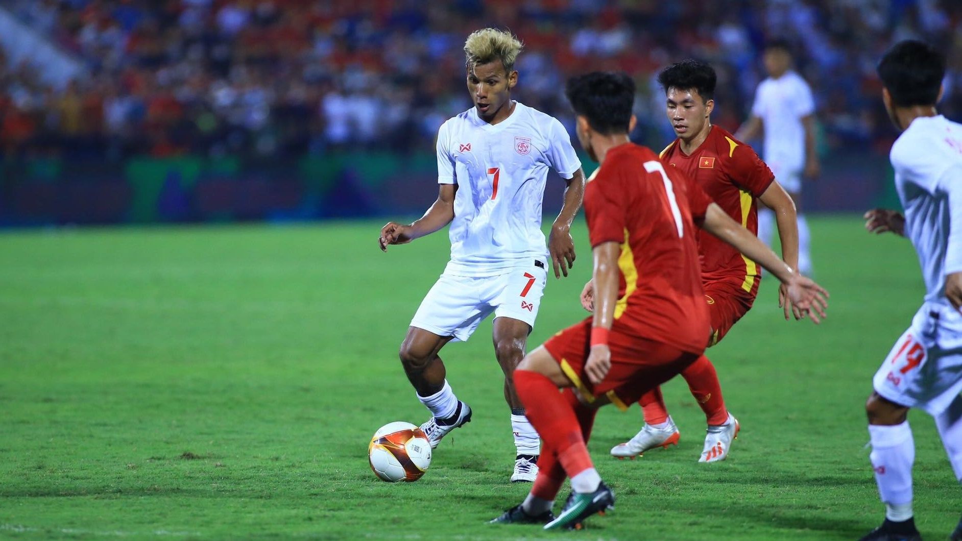 Lwin Moe Aung U23 Vietnam U23 Myanmar SEA Games 31 2022