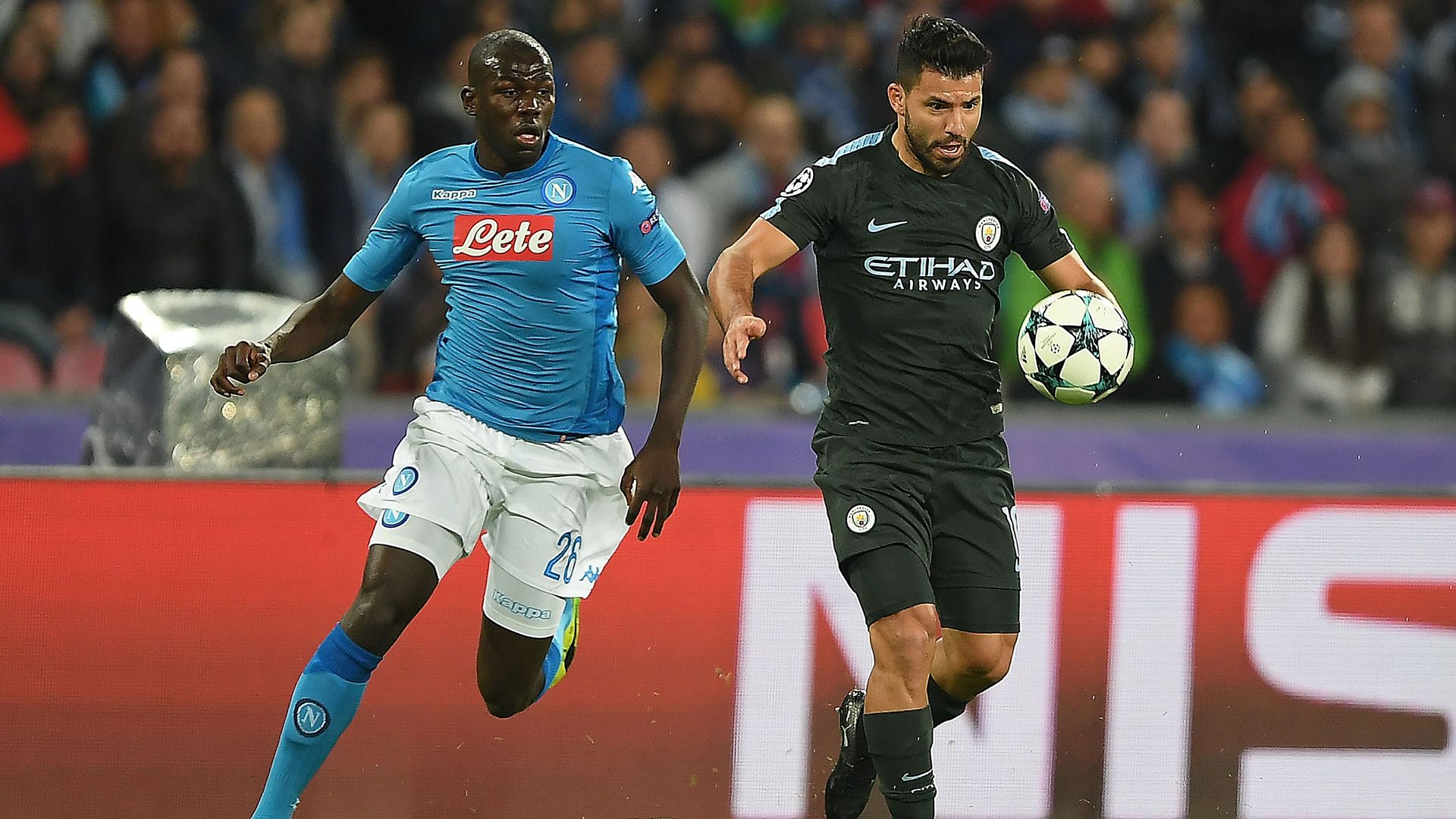 Neapel Manchester City Koulibaly Agüero Champions League 01112017