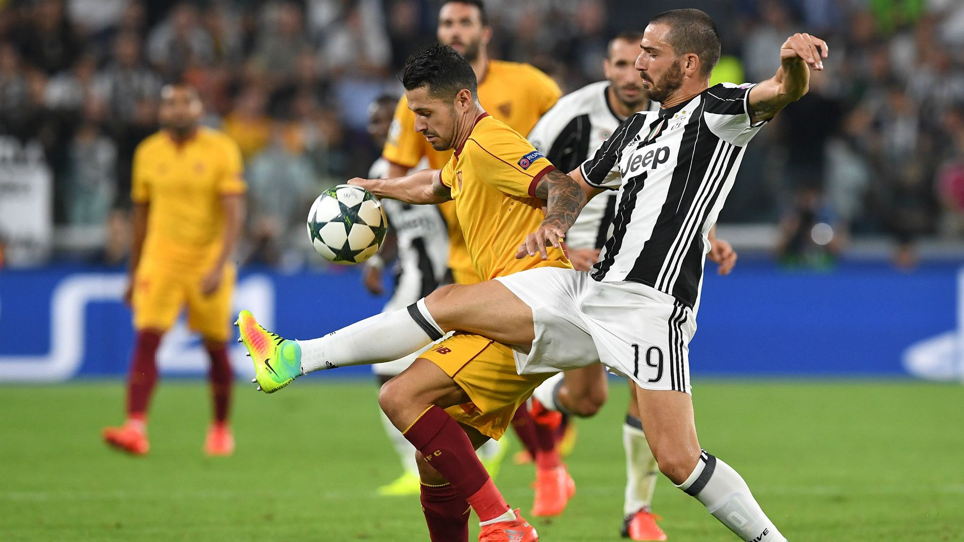 Bonucci Juventus Sevilla Champions League