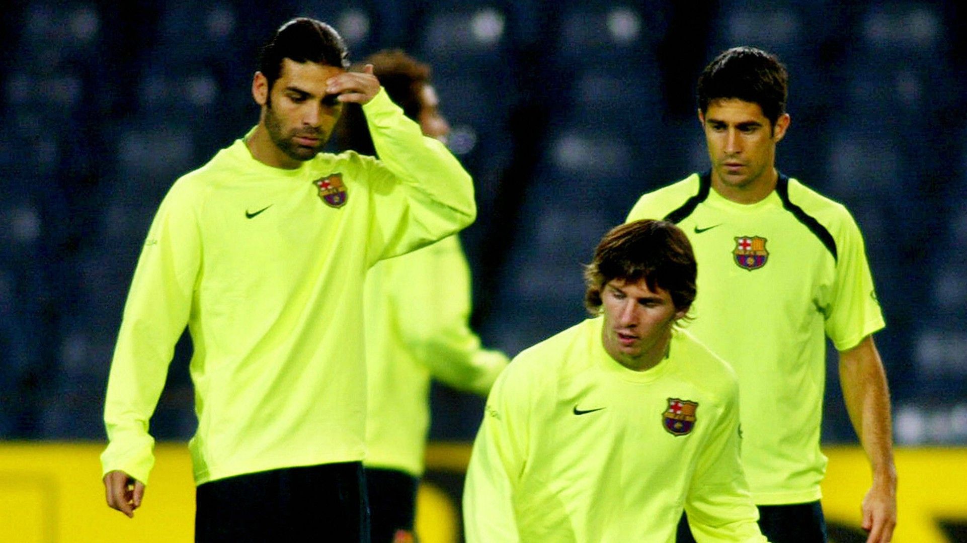 Lionel Messi Rafa Márquez FC Barcelon