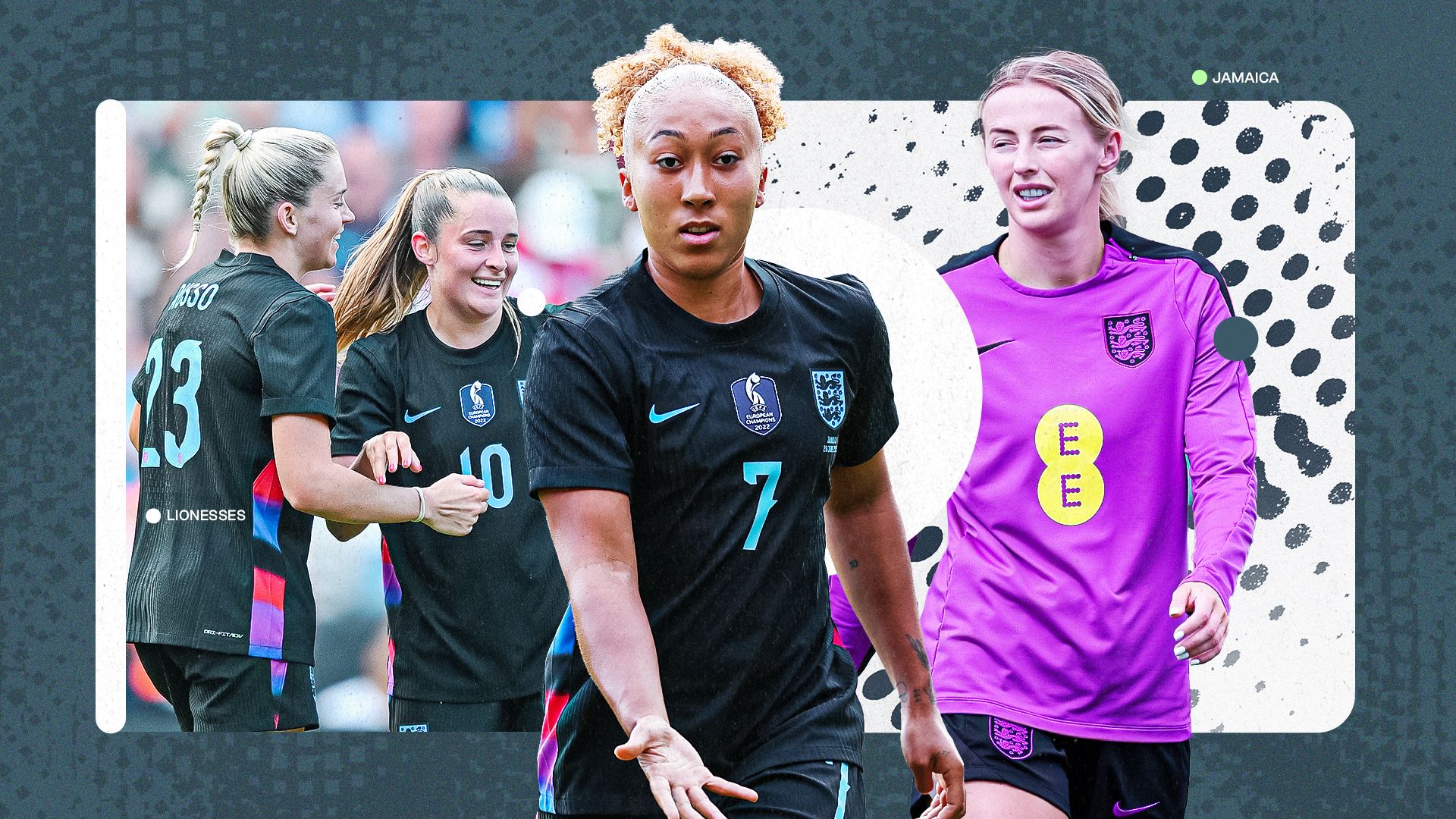 16-9%20(2) Lauren James is back with a bang! Winners & losers from England's Euro 2025 warm-up rout of Jamaica as Ella Toone & Jess Carter enhance bids to start - but 2022 hero Chloe Kelly looks set for the bench