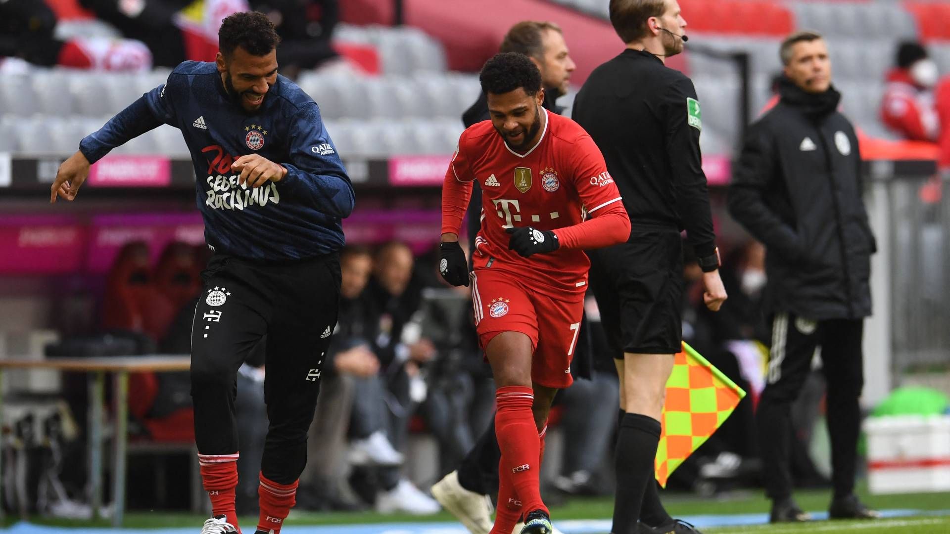 Eric Maxim Choupo-Moting Serge Gnabry FC Bayern