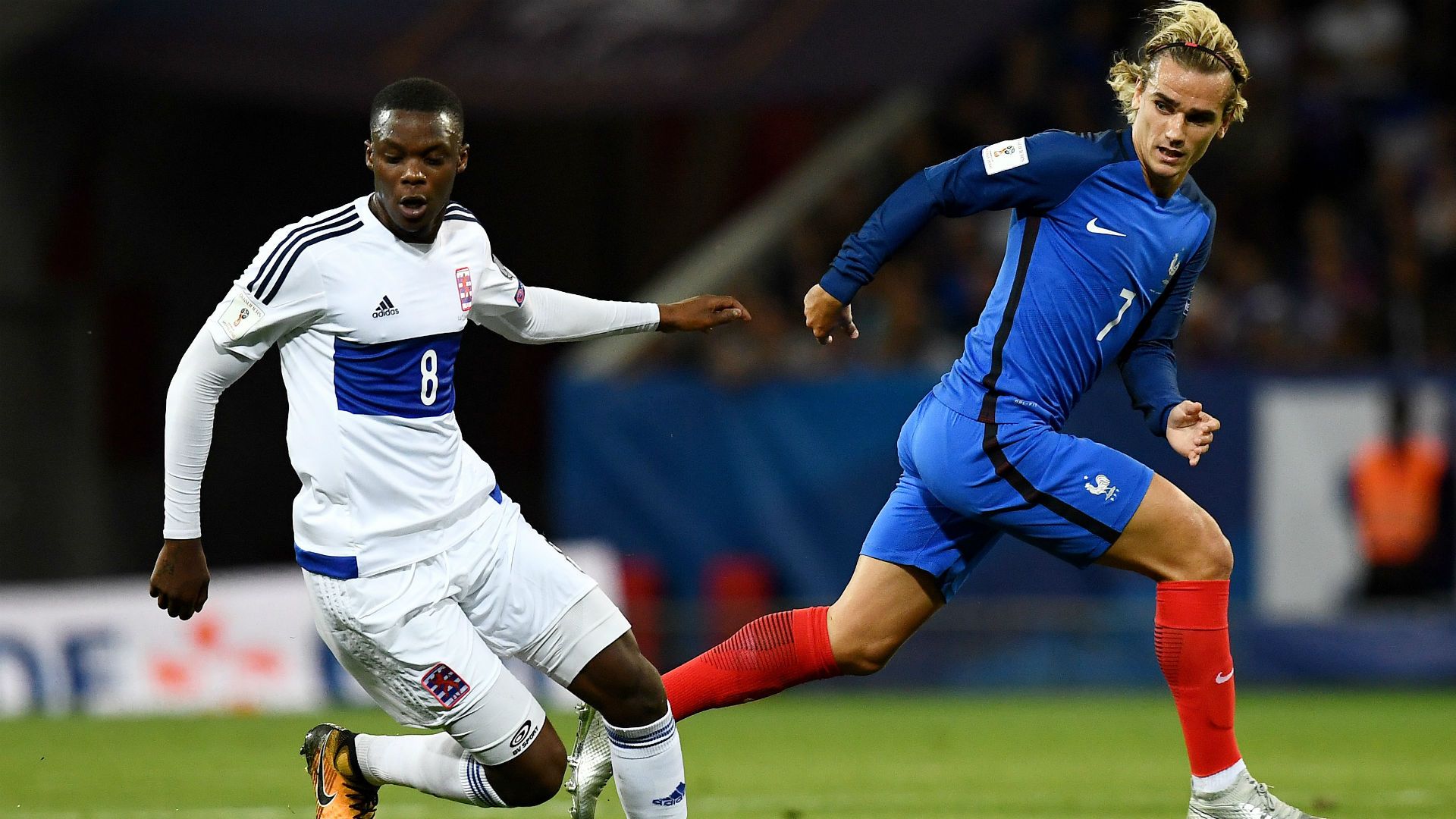 Antoine Griezmann Christopher Martins Pereira France Luxembourg World Cup Qualifiers 03092017
