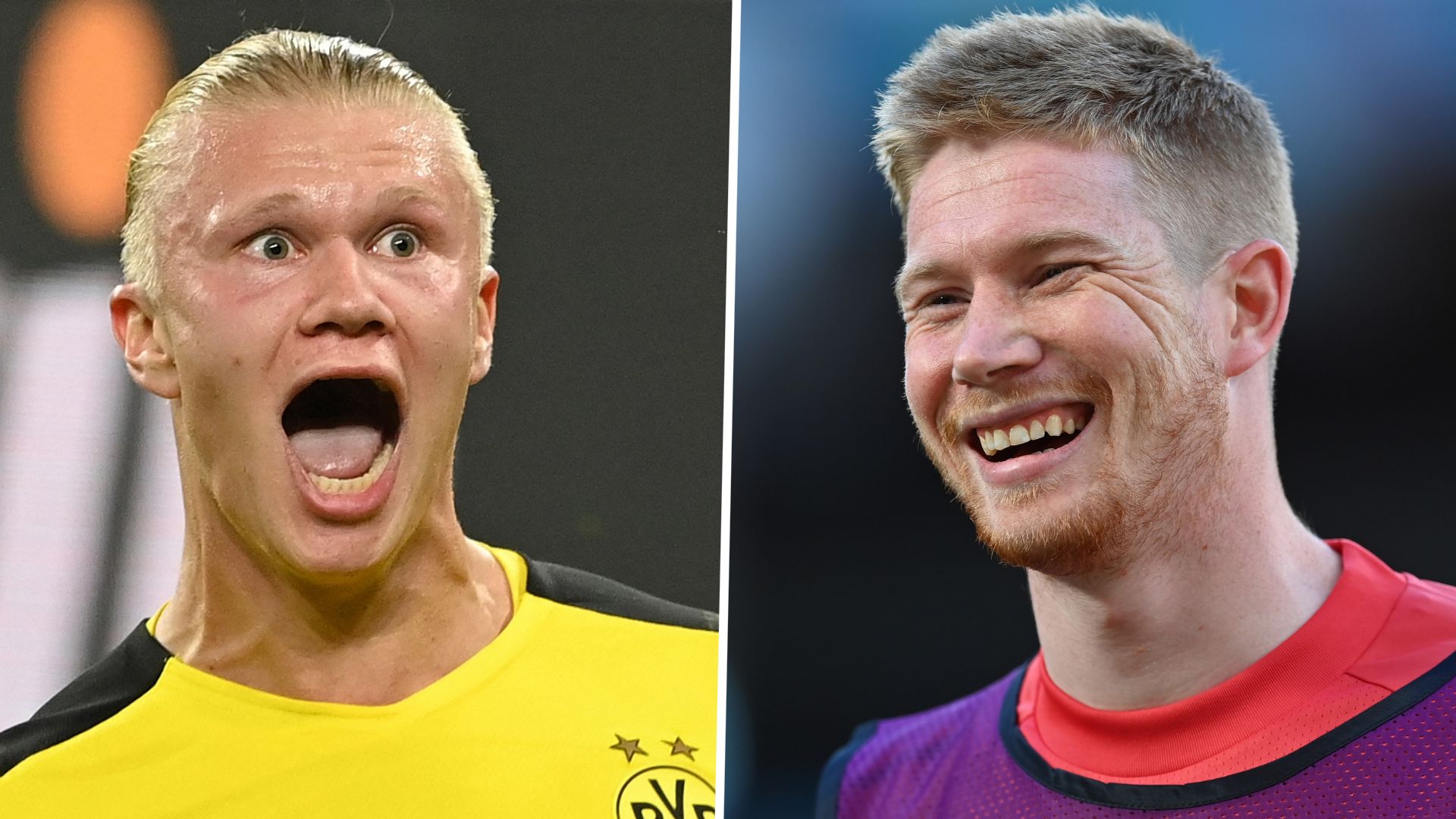 Haaland De Bruyne GFX