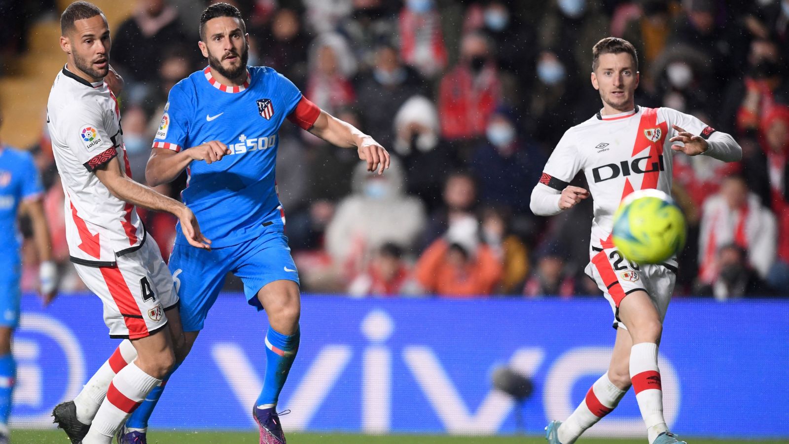 Koke, Rayo Vallecano vs. Atlético de Madrid 