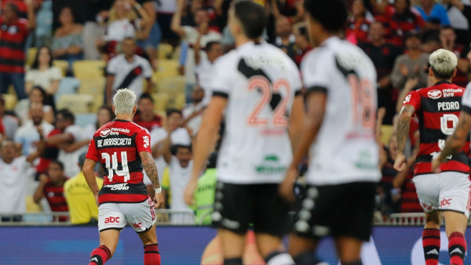 De Arrascaeta Flamengo Vasco da Gama