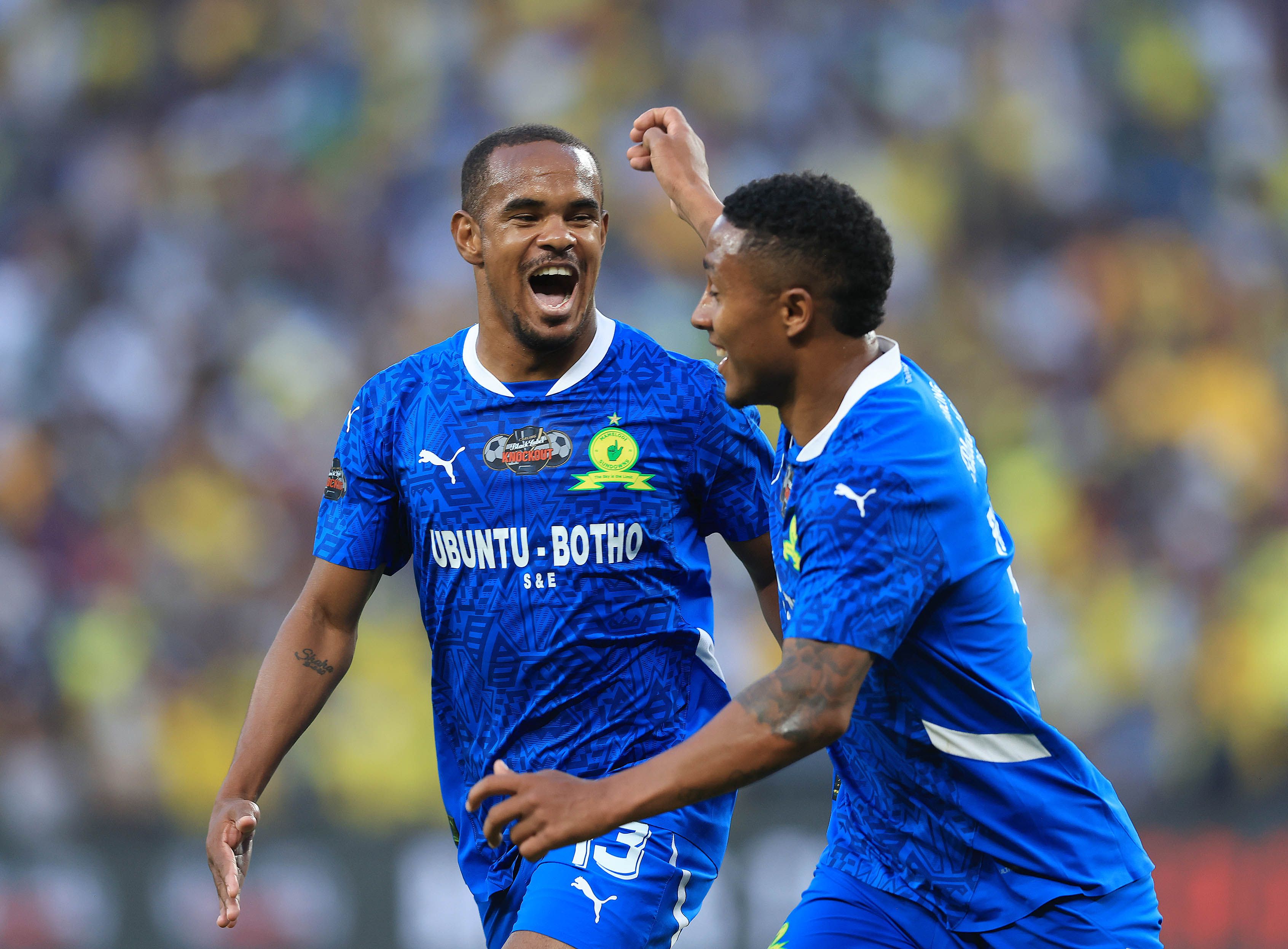 Iqraam Rayners and Lucas Ribeiro, Mamelodi Sundowns