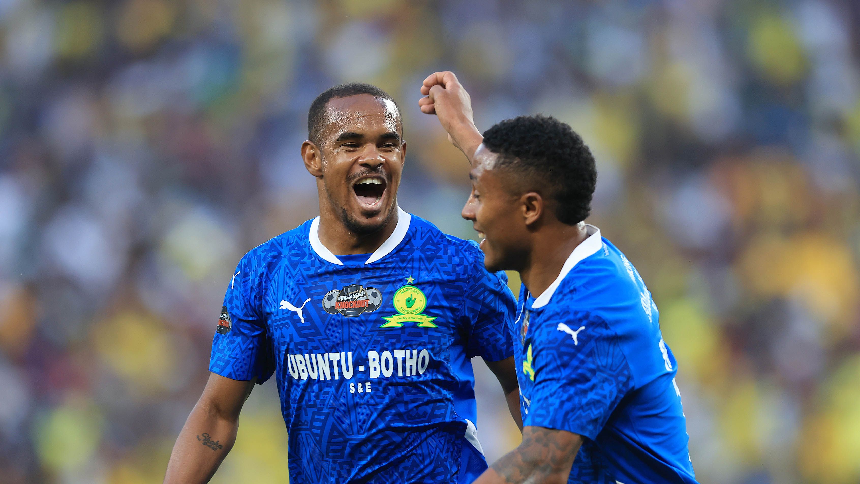 Iqraam Rayners and Lucas Ribeiro, Mamelodi Sundowns