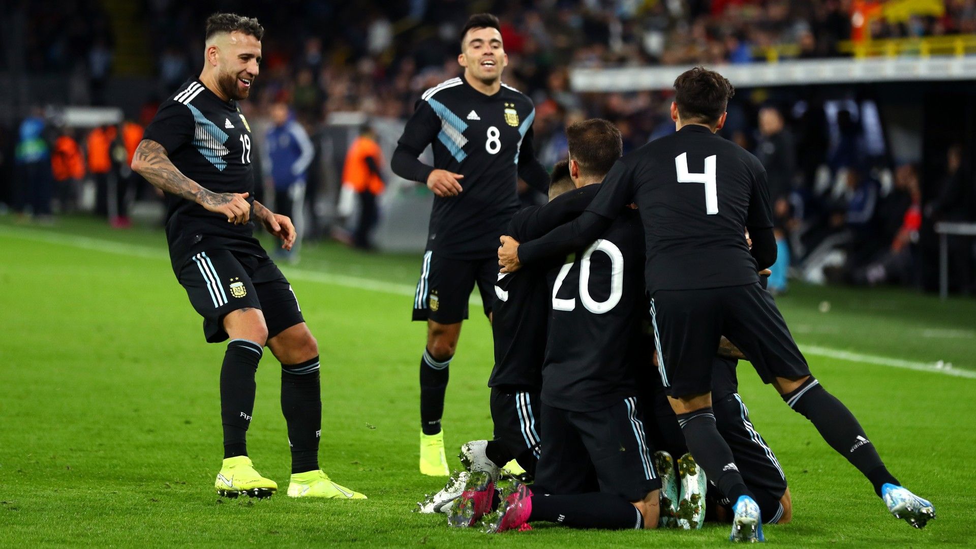 Argentina Alemania Amistoso Internacional 09102019