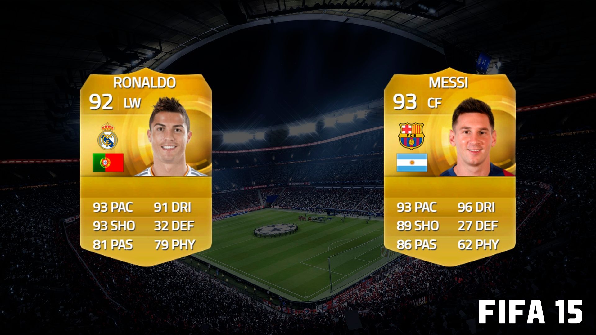 FIFA 15 - CR7 x Messi