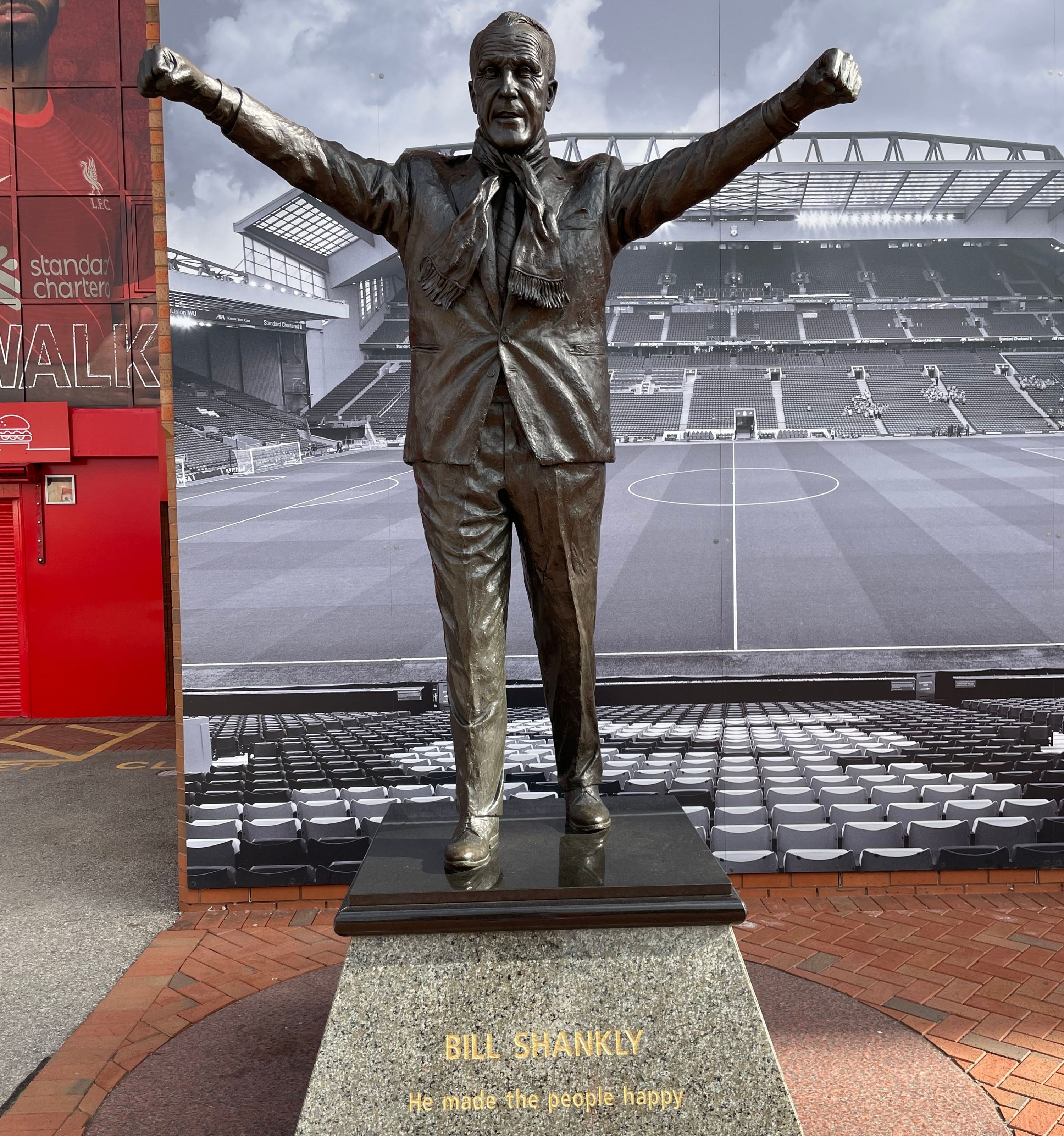 Statua Shankly Liverpool