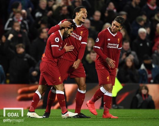 liverpool salah van dijk