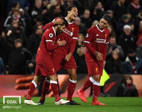 liverpool salah van dijk