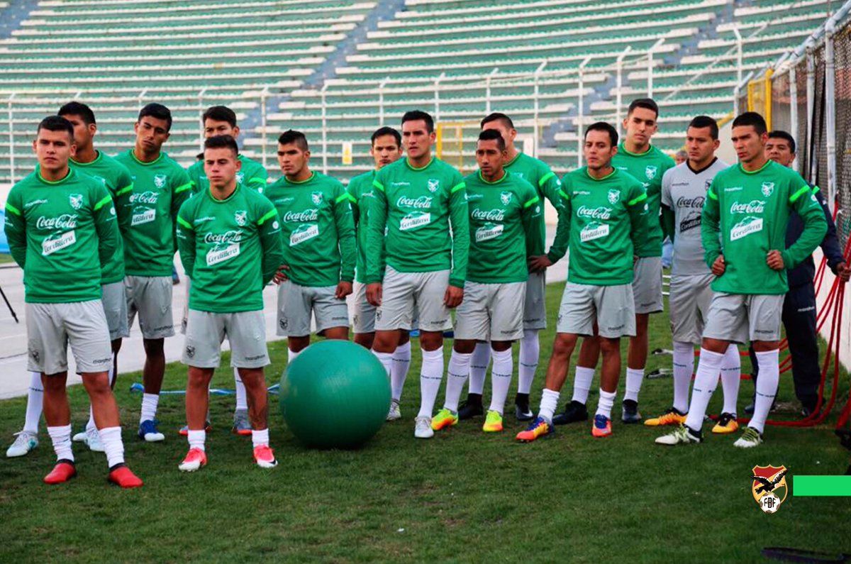 Práctica selección Bolivia