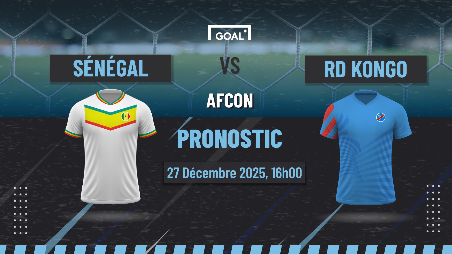 Pronostic Sénégal vs RD Congo