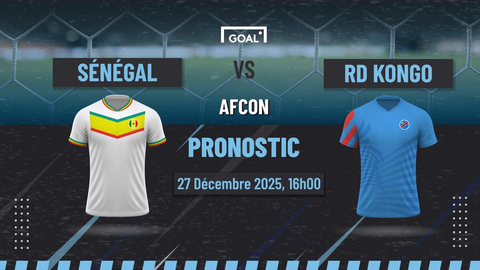 Pronostic Sénégal vs RD Congo