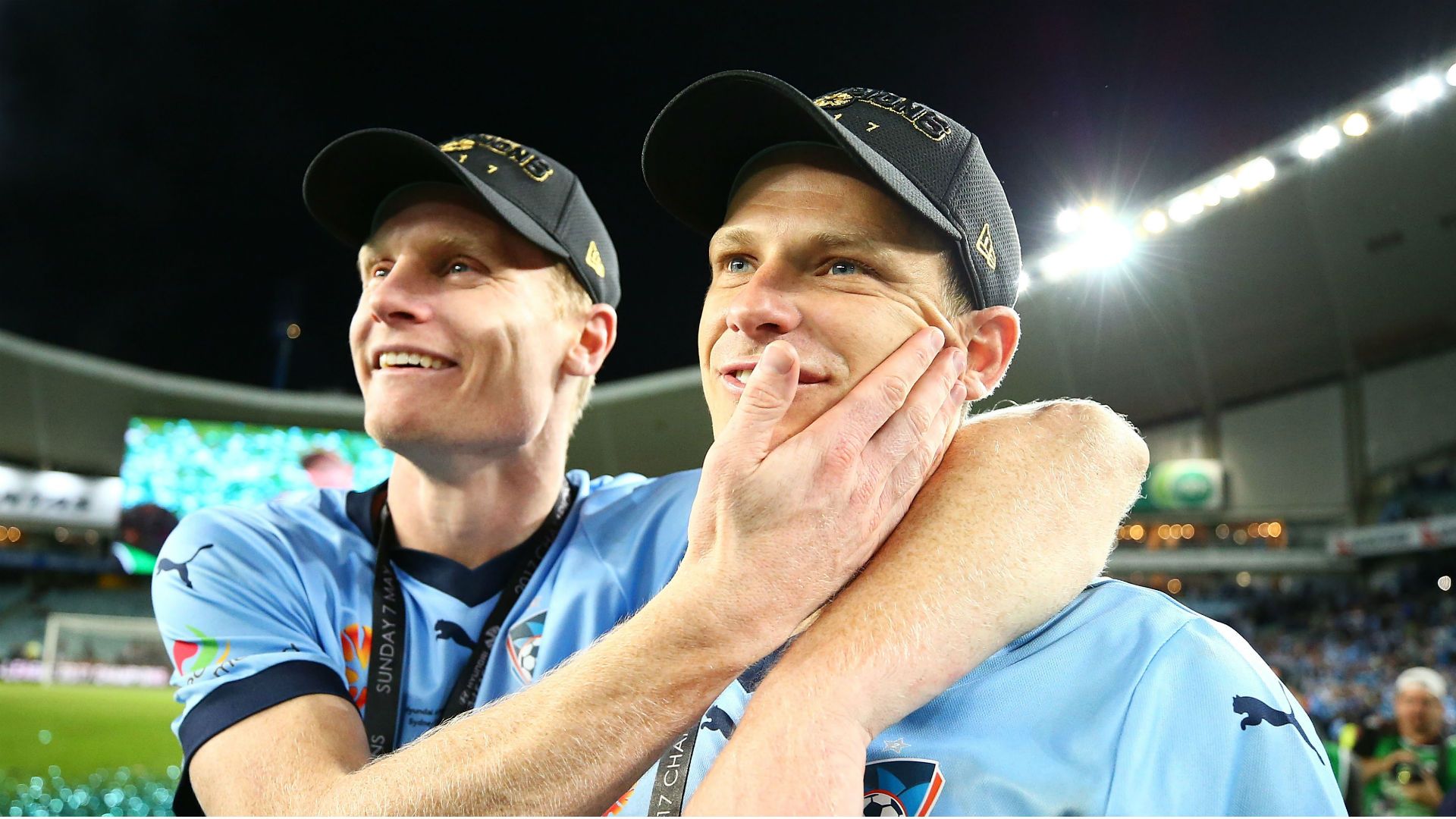 Matt Simon Alex Wilkinson Sydney FC A-League