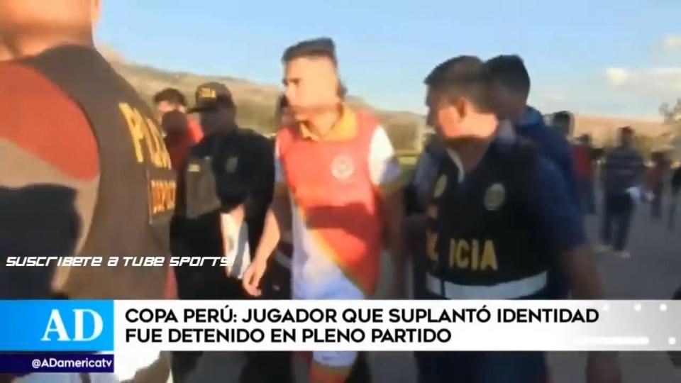 Peru player arrested