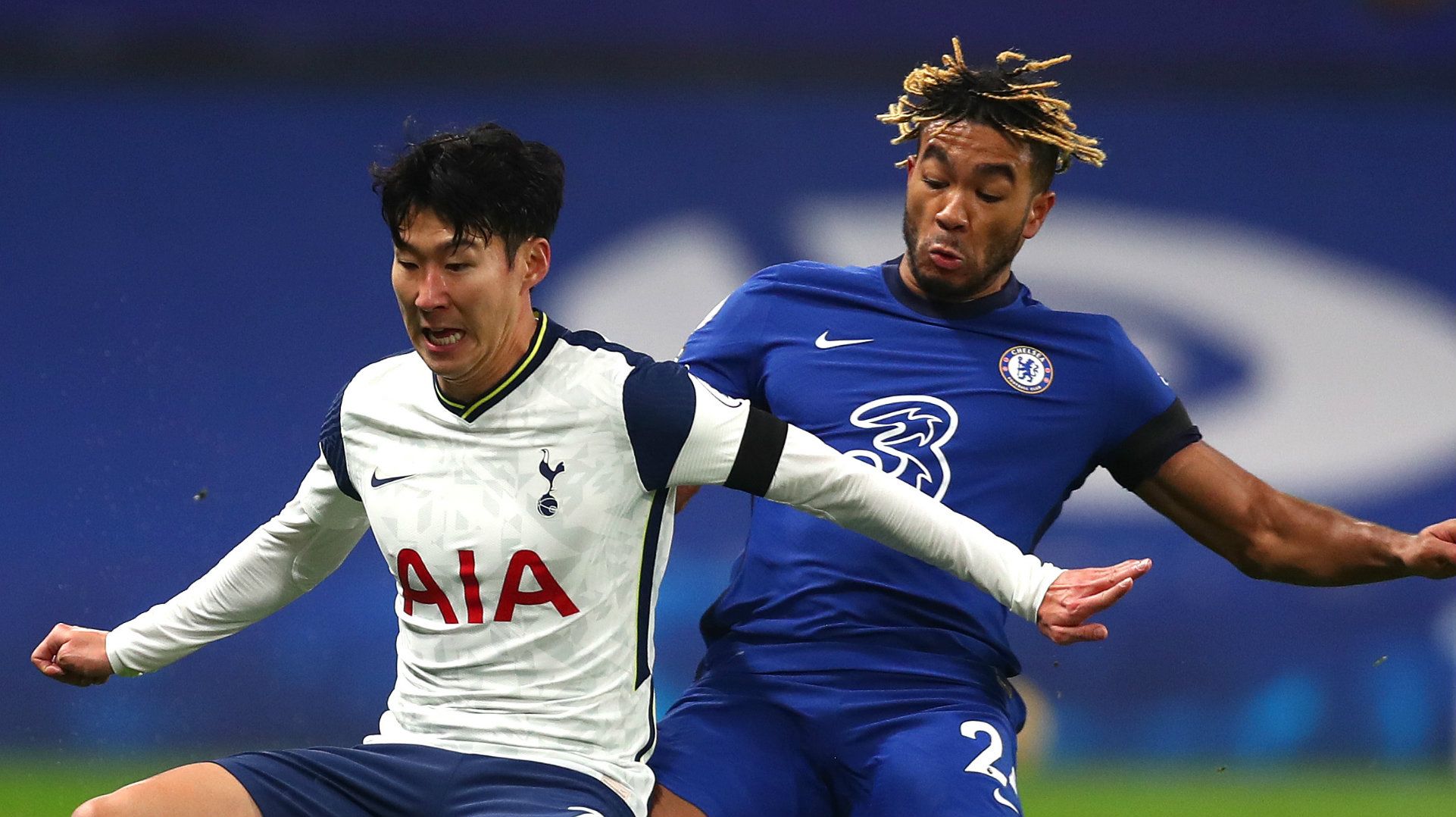 Reece James Son Heung-min Chelsea vs Tottenham Premier League 2020-21