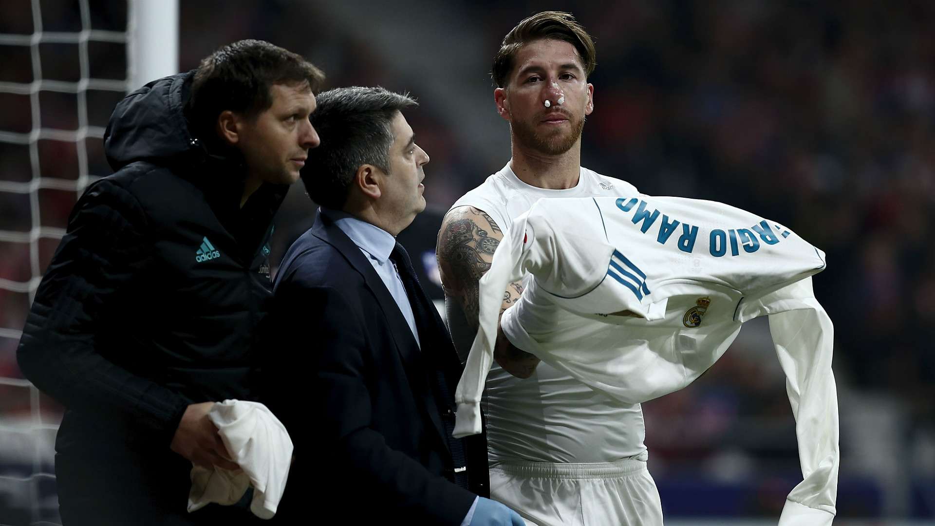 Sergio Ramos Atletico Real Madrid derbi