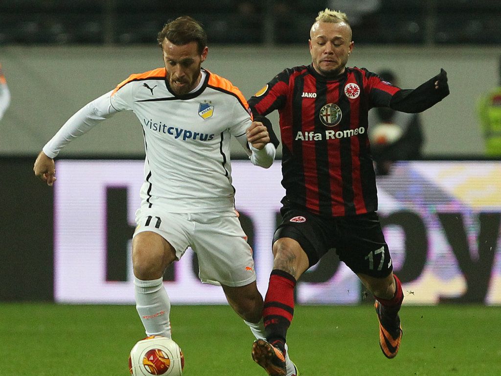 Eintracht Frankfurt v APOEL Stephan Schrock Europa League 12122013