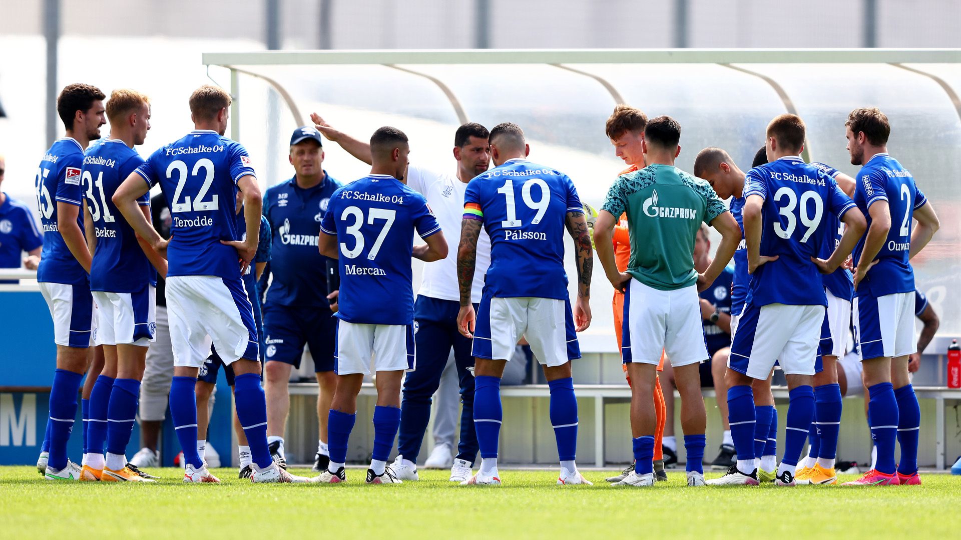 Schalke 04 Team Kreis