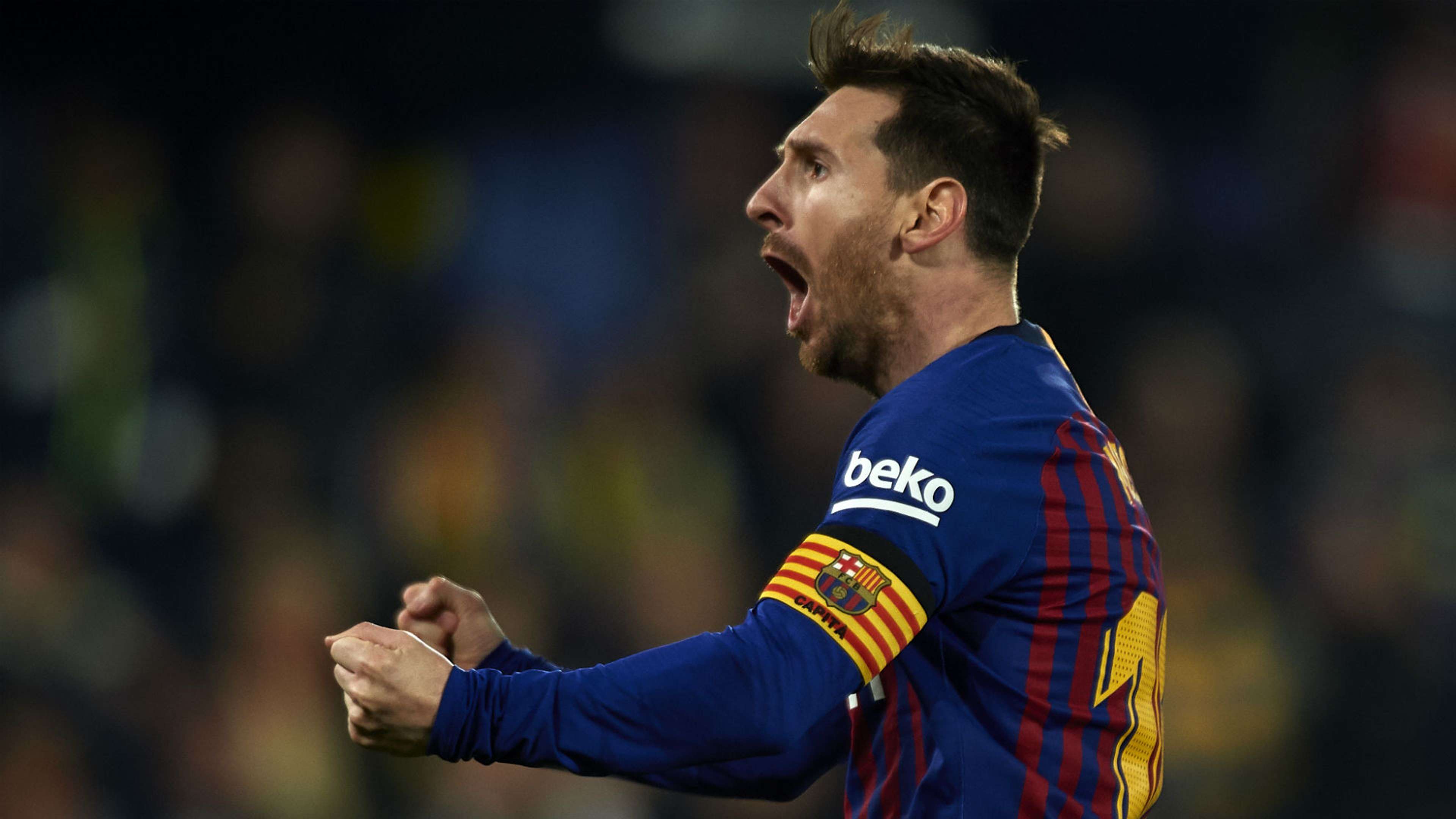 Lionel Messi Barcelona Villarreal La Liga 2019