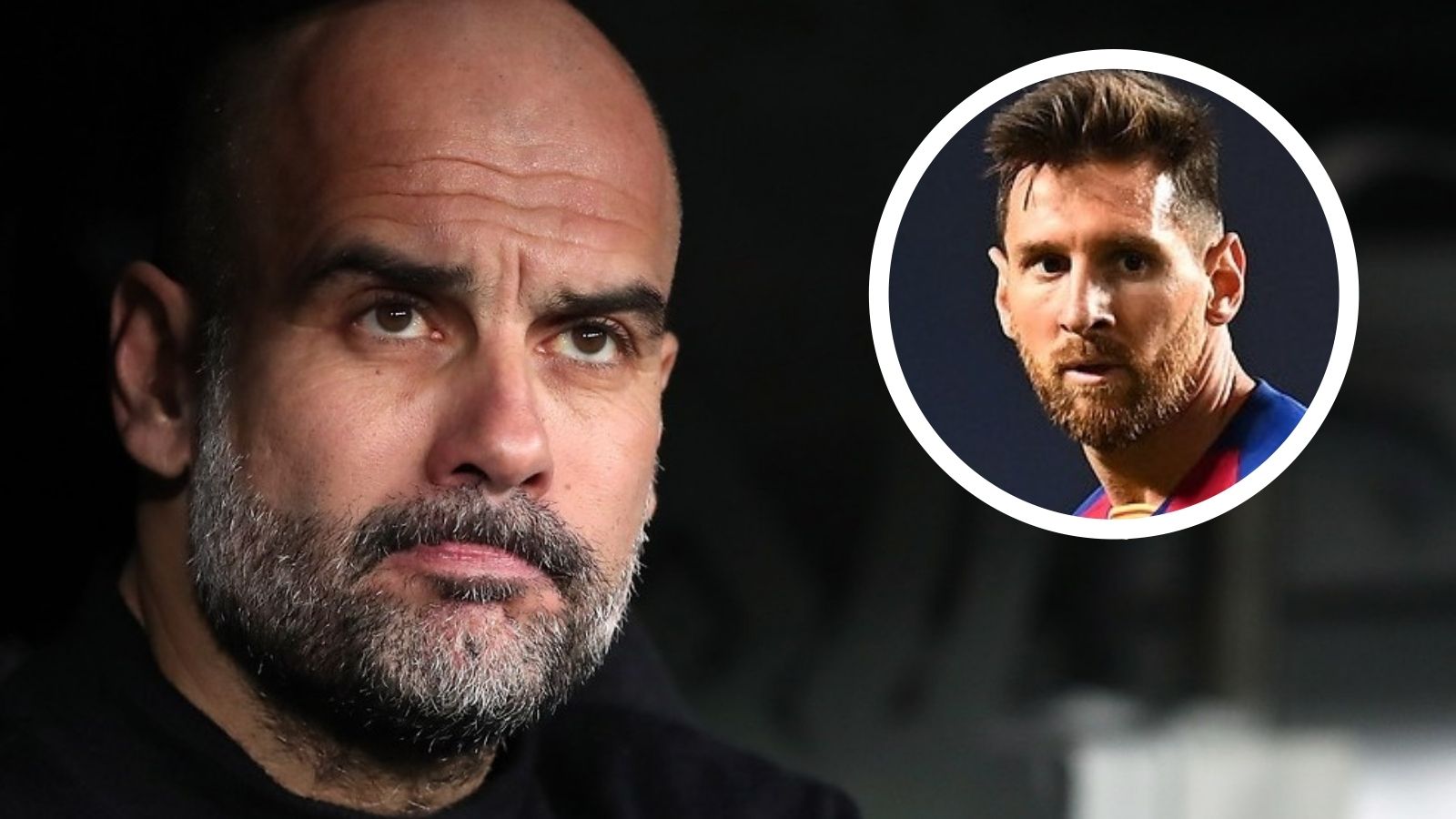 Pep Guardiola Lionel Messi