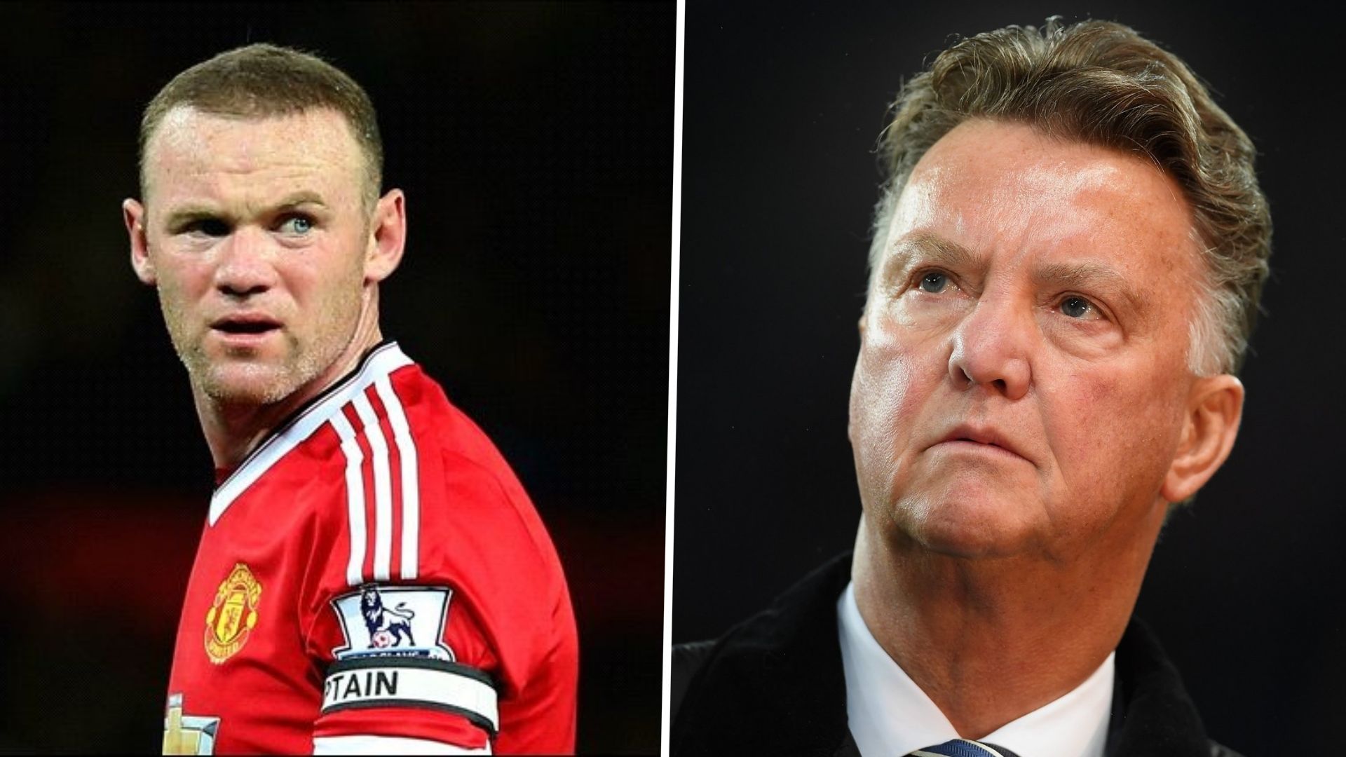 Wayne Rooney/Louis van Gaal Manchester United split