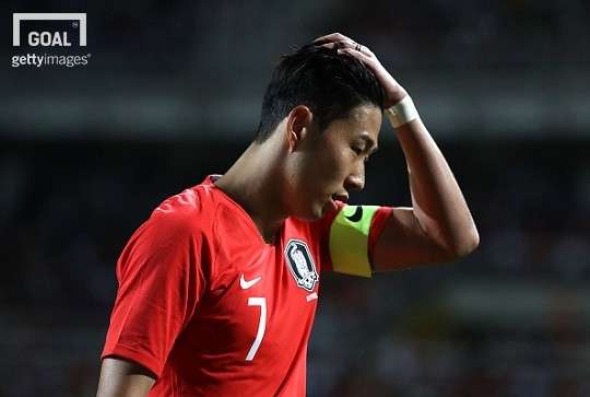 대한민국 축구 국가대표팀 주장 손흥민. 사진=게티이미지