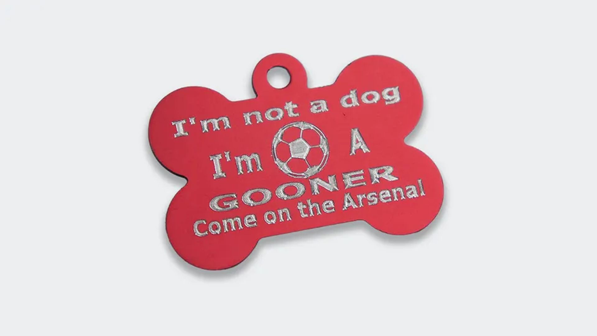 Arsenal Personalised Dog Tag